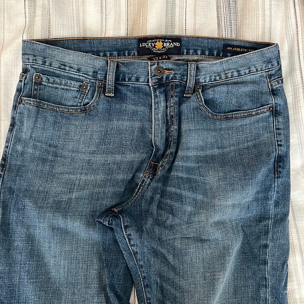 Men’s lucky brand jeans - 410 athletic fit